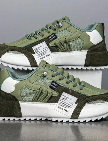 Adidasi SHEIN, verde Verde