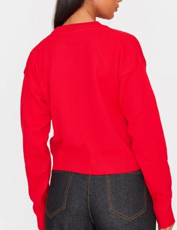 Bluza PRETTYLITTLETHING, rosu