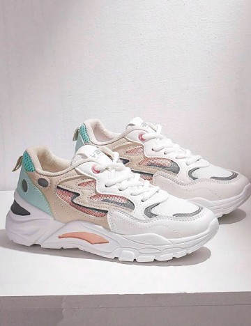 Adidasi SHEIN, mix culori