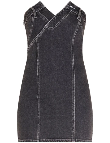 Rochie scurta PRETTYLITTLETHING, gri