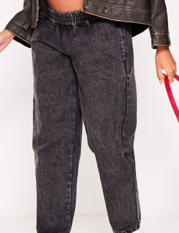 Blugi PRETTYLITTLETHING Maternity, negru