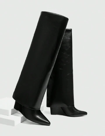 Cizme SHEIN, negru Negru