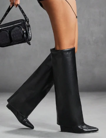 Cizme SHEIN, negru Negru