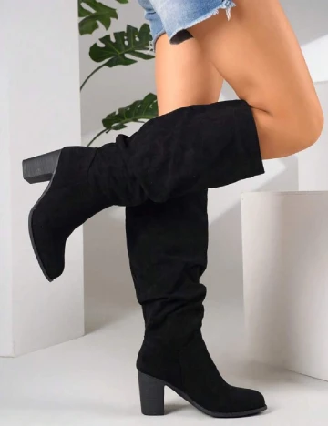 Cizme SHEIN, negru Negru