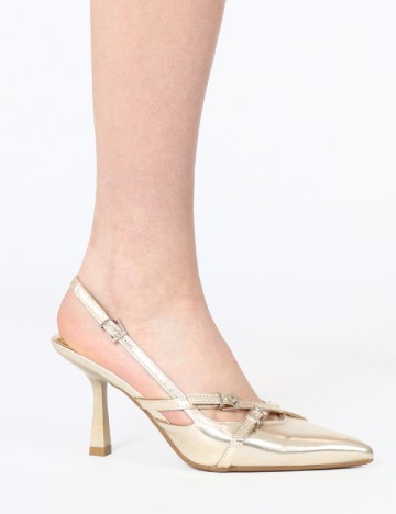 Pantofi SHEIN, auriu