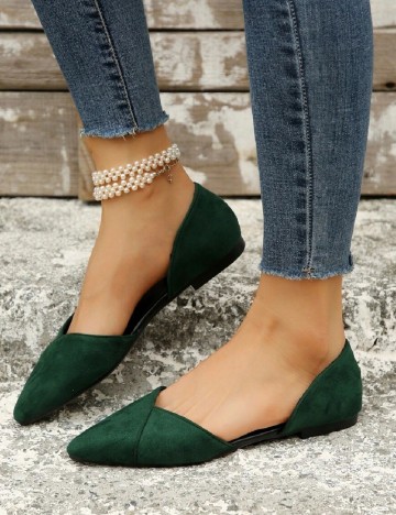 Balerini SHEIN, verde