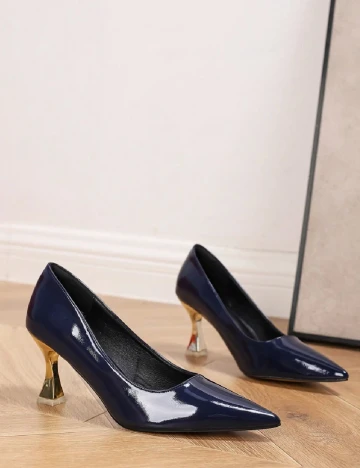Pantofi SHEIN, bleumarin Albastru