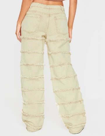 Blugi PRETTYLITTLETHING, crem Crem