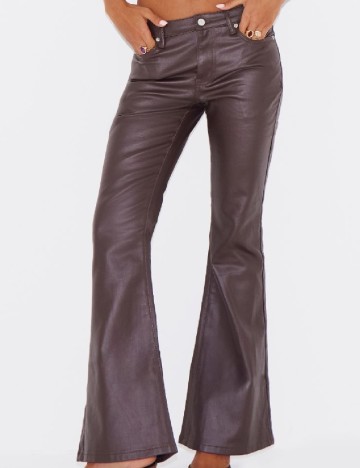 Pantaloni PRETTYLITTLETHING, maro