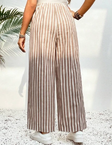 Pantaloni SHEIN Maternity, maro