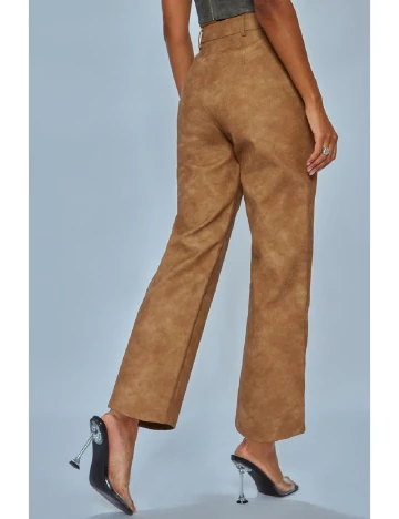 Pantaloni PRETTYLITTLETHING, maro
