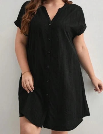 Rochie scurta SHEIN CURVE, negru Negru