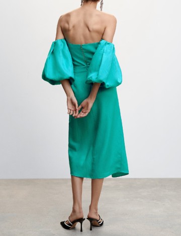 Fusta Mango, turcoaz