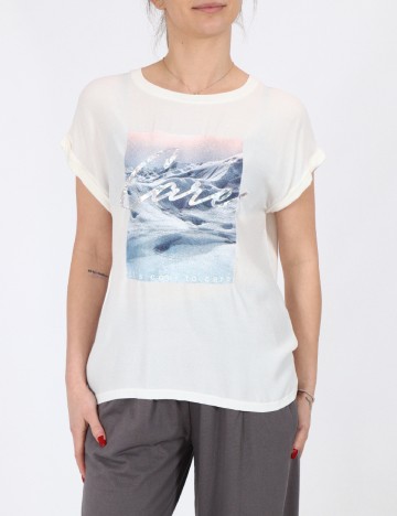 
						Tricou s.Oliver, alb