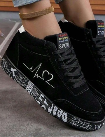 Adidasi SHEIN, negru