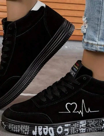 Adidasi SHEIN, negru Negru