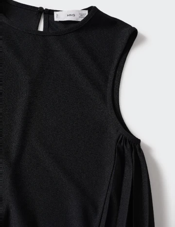 Rochie lunga Mango, negru Negru