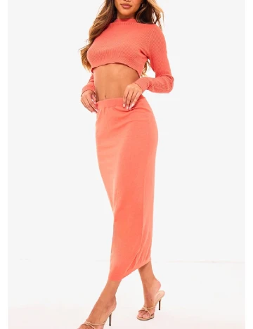 Top PRETTYLITTLETHING, portocaliu