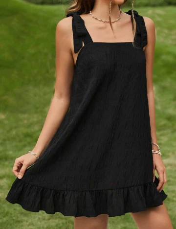 Rochie scurta SHEIN, negru Negru