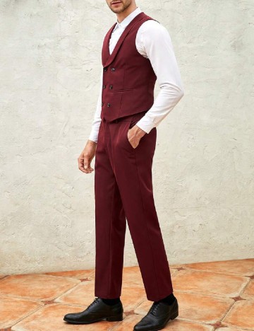 
						Costum SHEIN, rosu