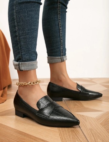 
						Balerini SHEIN, negru