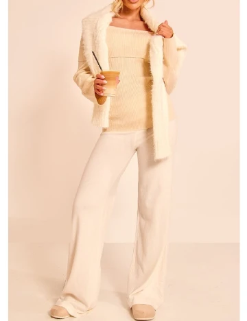 Bluza PRETTYLITTLETHING Maternity, crem Crem