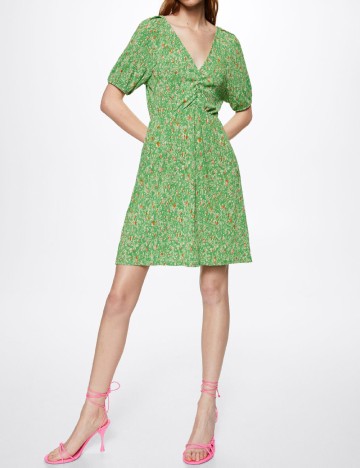 Rochie scurta Mango, verde