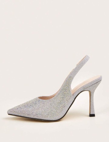 Pantofi SHEIN, argintiu