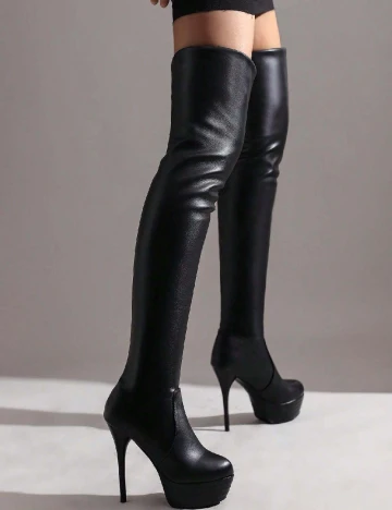 Cizme SHEIN, negru Negru