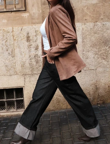 Sacou PRETTYLITTLETHING, maro Maro