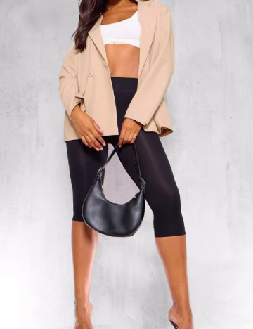 Sacou Oversize PRETTYLITTLETHING, crem
