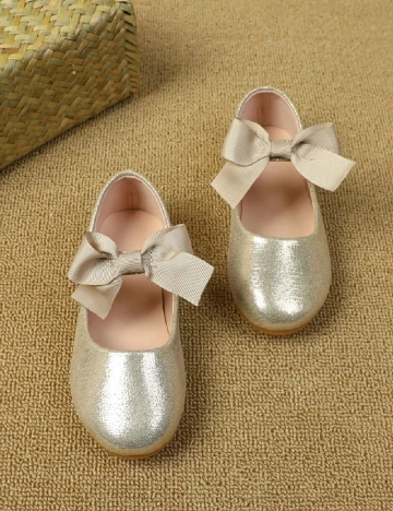 Pantofi Shein Kids, auriu