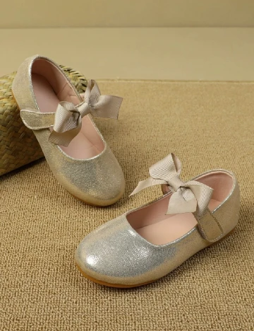 Pantofi Shein Kids, auriu