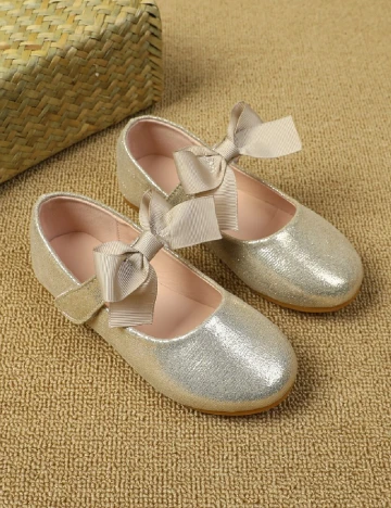 Pantofi Shein Kids, auriu
