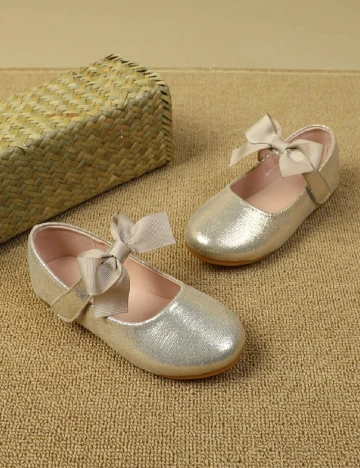 Pantofi Shein Kids, auriu