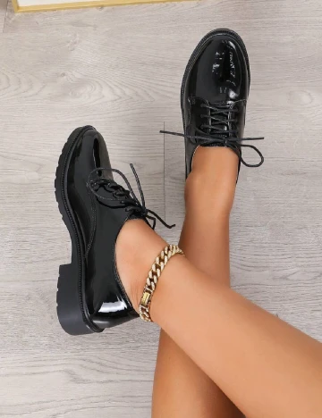 Pantofi SHEIN, negru Negru