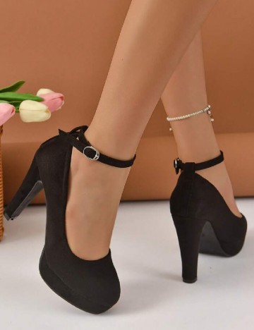 Pantofi SHEIN, negru
