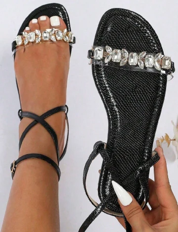 Sandale SHEIN, negru