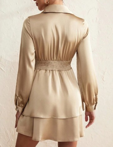 Rochie scurta SHEIN, maro