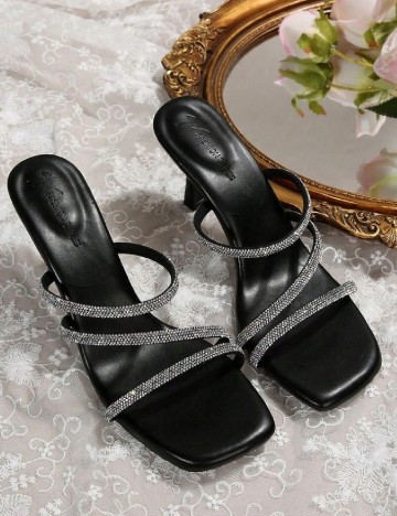 Sandale SHEIN, negru
