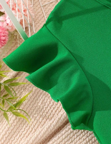 Salopeta Shein Kids, verde Verde