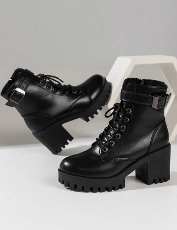 Botine SHEIN, negru
