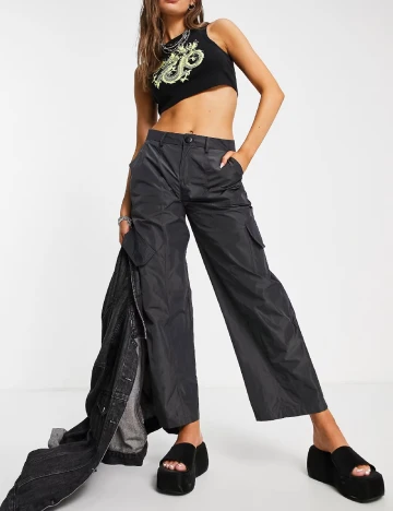 Pantaloni Reclaimed Vintage, gri