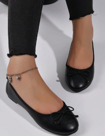 
						Balerini SHEIN, negru
