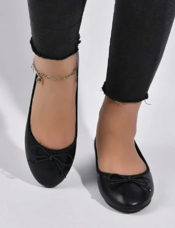 Balerini SHEIN, negru Negru