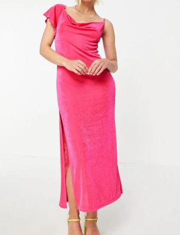 Rochie medie Monki, roz Roz