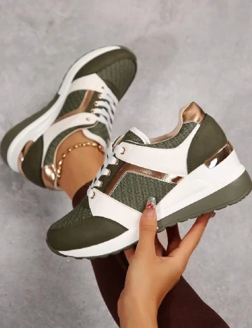 Adidasi SHEIN, verde