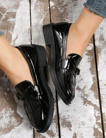 Mocasini SHEIN, negru