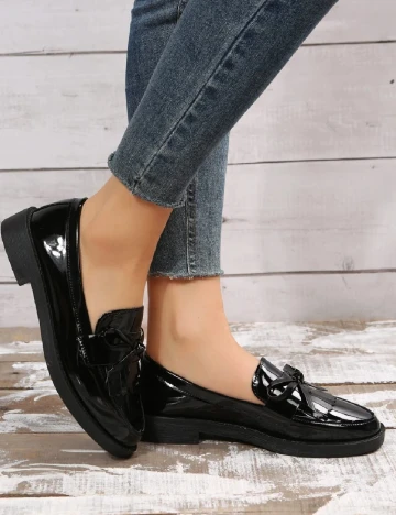 Mocasini SHEIN, negru