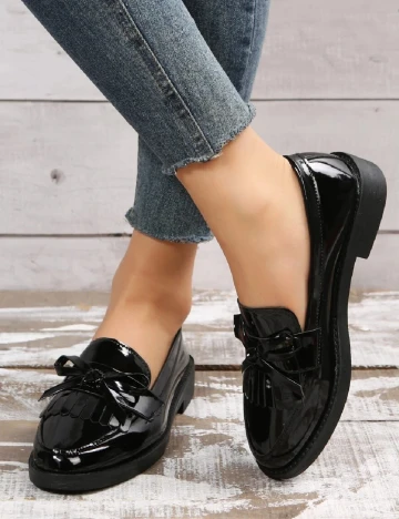 Mocasini SHEIN, negru